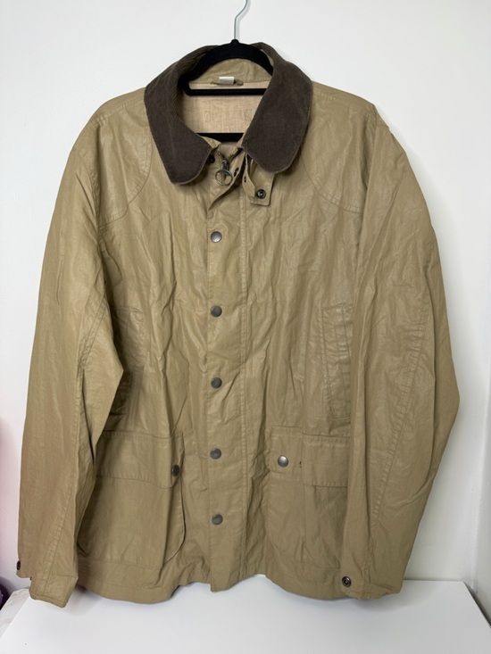 Barbour Other - Barbour Beaufort Waxed Jacket Tan men’s size XXL
